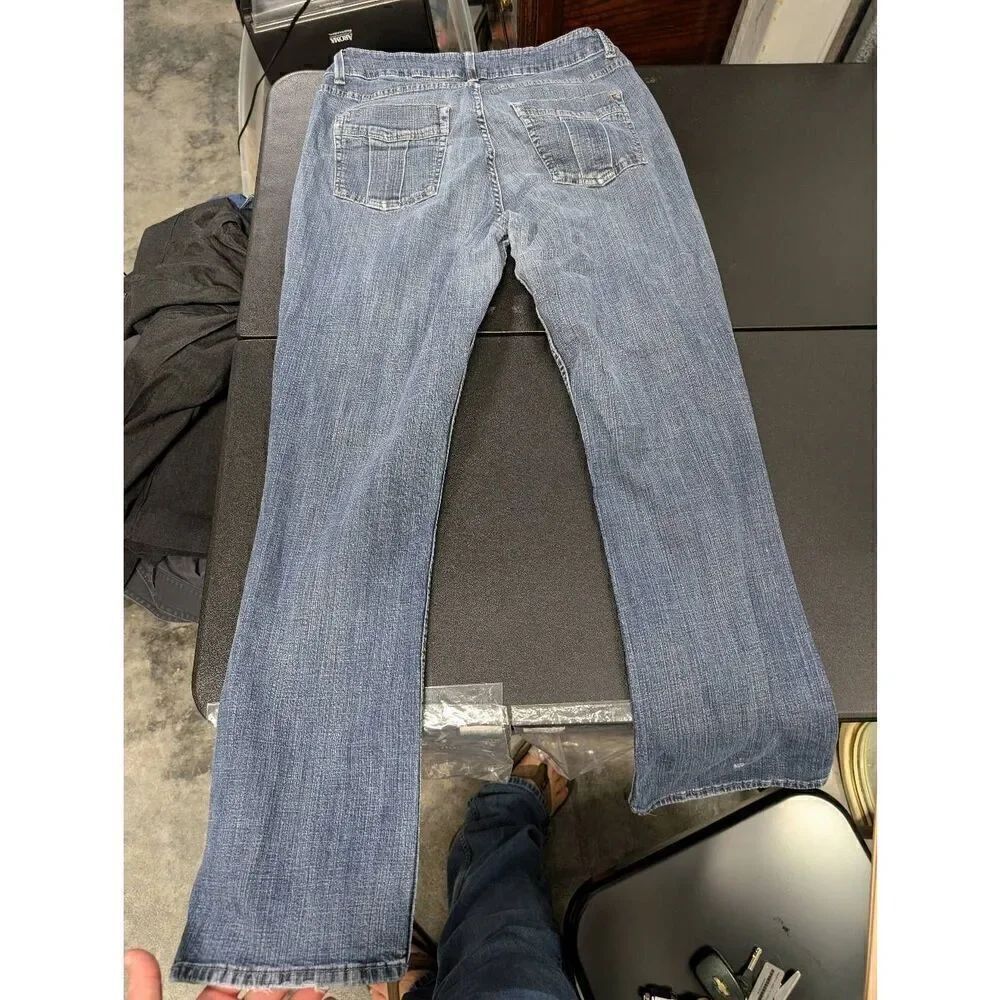 Lee Riders Boot Cut Blue Jeans Women's 14 - Picture 3 of 8